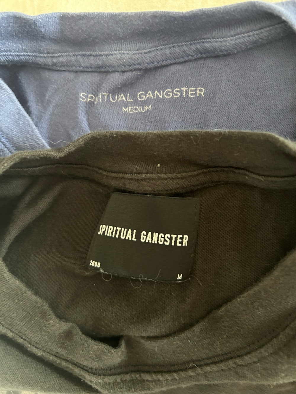 FIVE Spiritual Gangster Graphic Crop, Cut-off Tank Tops. Workout, 4-med, 1-larg - Picture 8 of 12